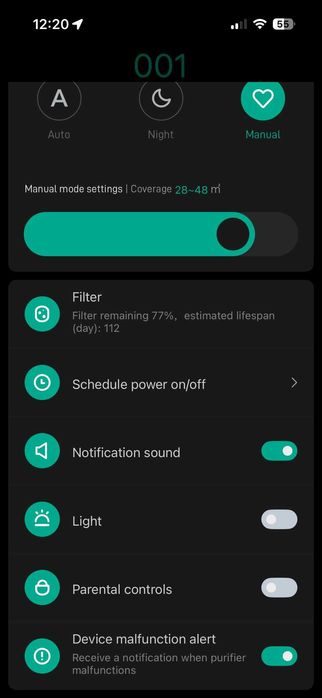 Purificator de aer Xiaomi Mi Air Purifier Pro, Wi-Fi