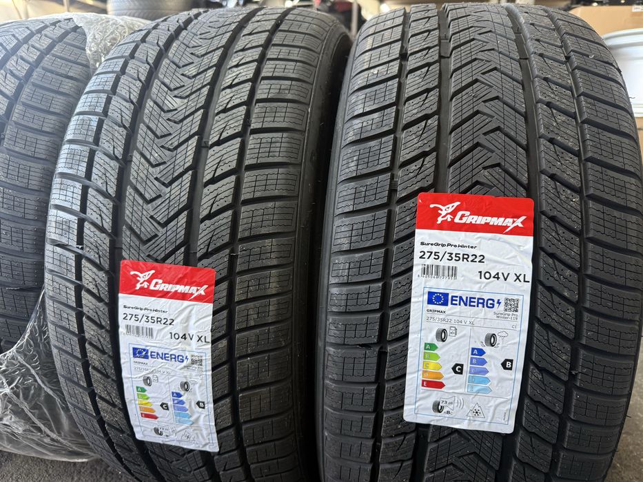 315/30 R22 + 275/35 R22 GRIPMAX WINTER anvelope noi iarna BMW X5 X6