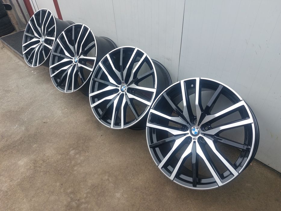 Jante aluminiu originale r22 / BMW X5 G05 BMW X6 G06 / STYLE 742M / 5x112 / DOUA LATIMI