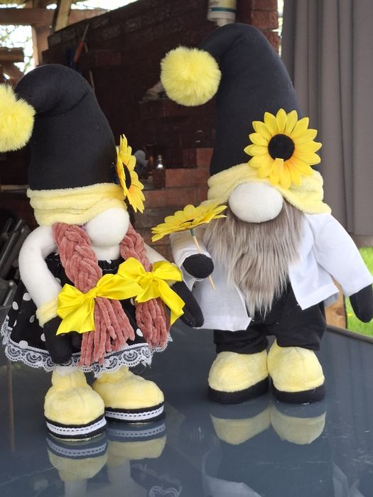 Gnomi. Floarea soarelui