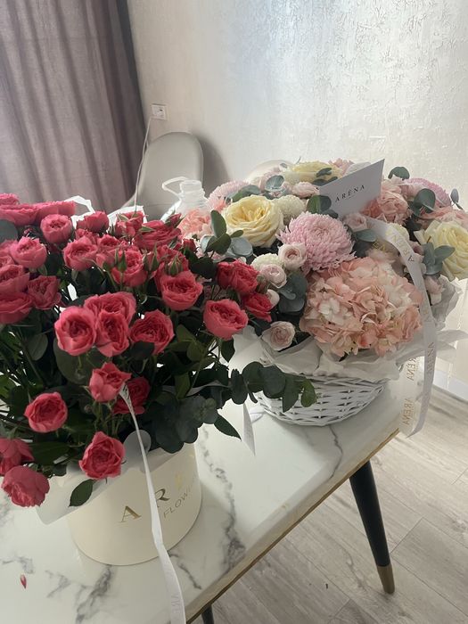 Два свежих букета продам за 25к
