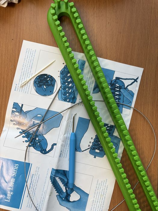 Лум для вязания, есть инструкция.