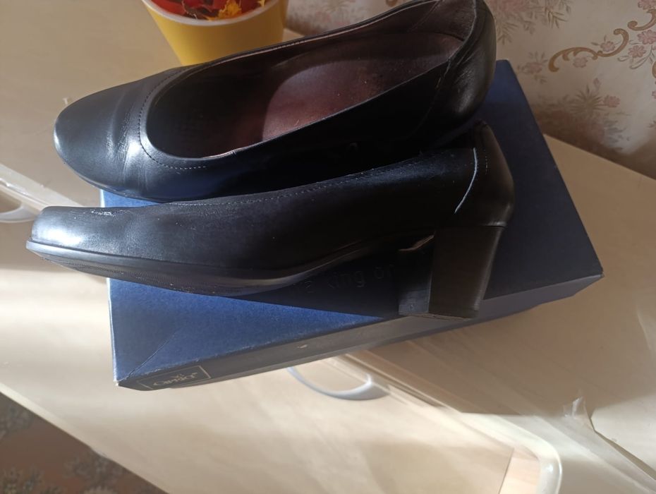 Туфли женские кожаные