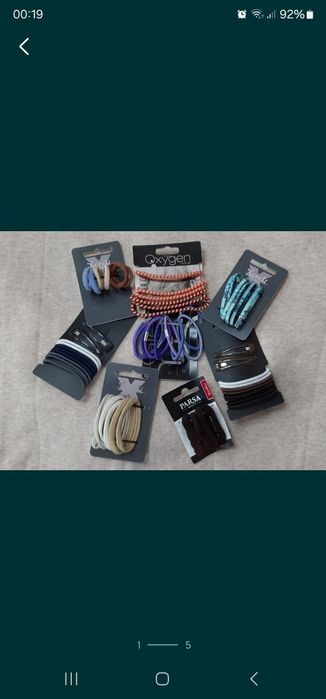 Vand lot de accesorii de par