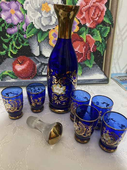 Чешская ваза, графин