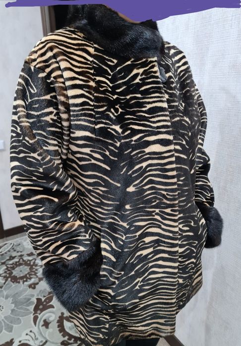 Шуба стриженая норка