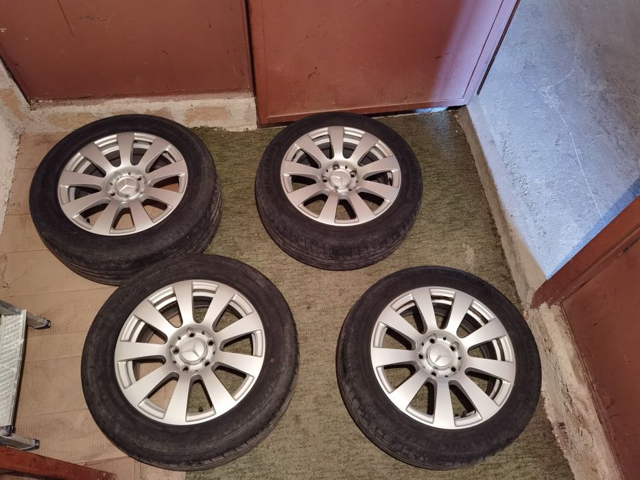 Джанти с гуми и болтове 5x112 16"ET38