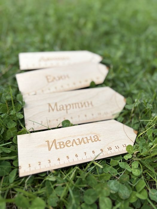 Линийка с таблицата за умножение