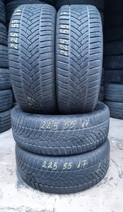 4 Anvelope Good Year 225 55 R17 M/S (iarnă) Impecabile.