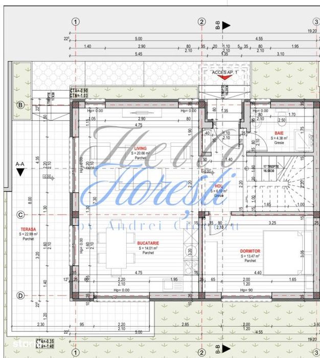 Duplex 5 camere in Chinteni