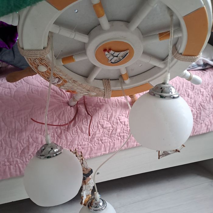 Люстра 3 вида освещение