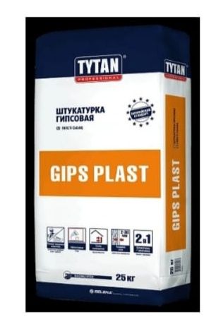 TYTAN штукатурка гипсовая
