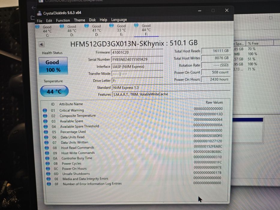 Nvme SSD 2230 512 Gb Microsoft