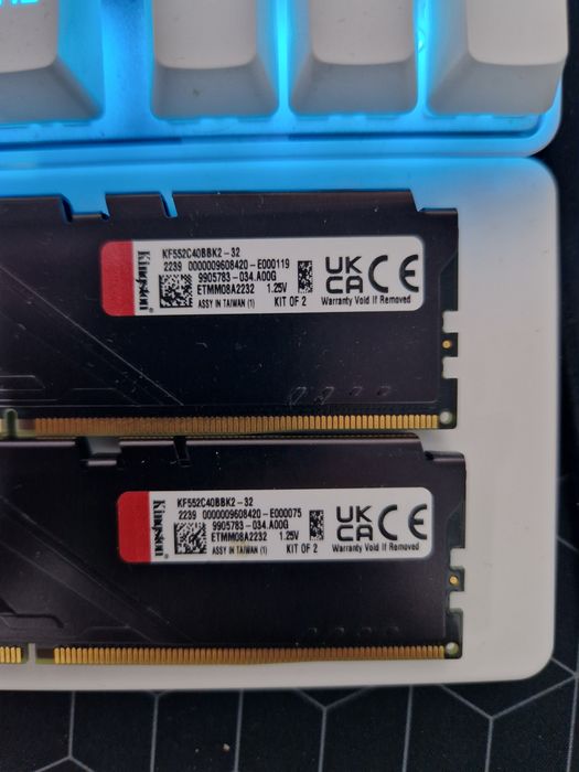 Kit Memorie Kingston Fury Beast 32GB DDR5 5200Mhz C40