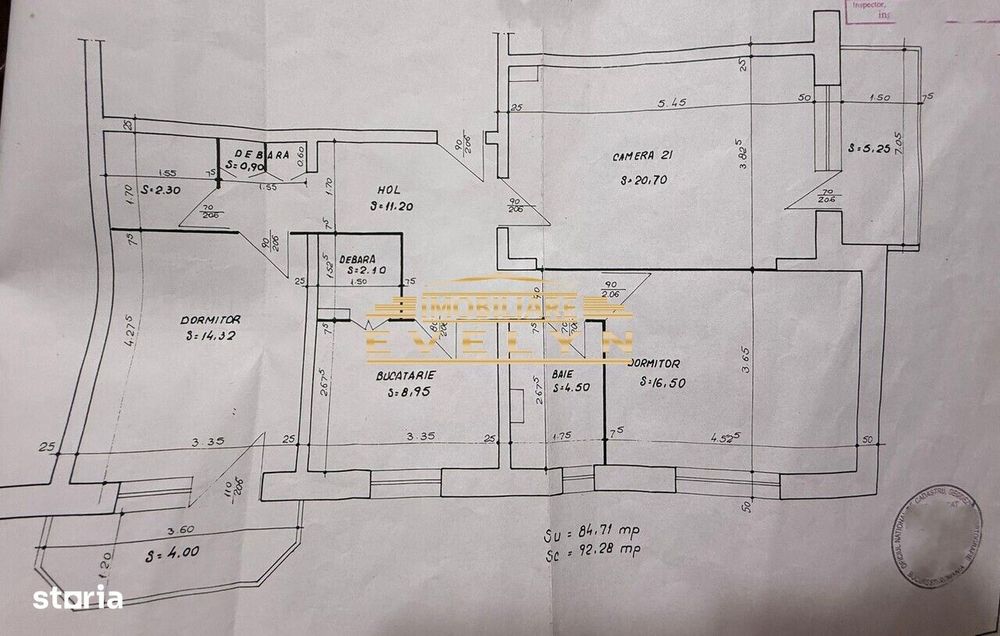 Apartament 3 camere –Calea Națională (Biserica Sf. Ilie)