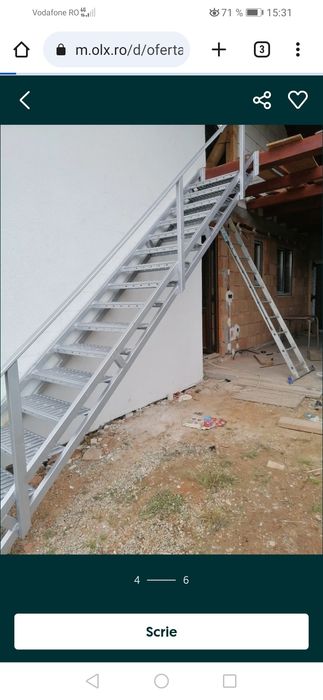 Vindem scări metalice zincate