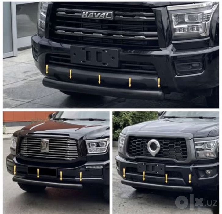 Защита бампера Haval H5 Tank 500 Poer King Kong