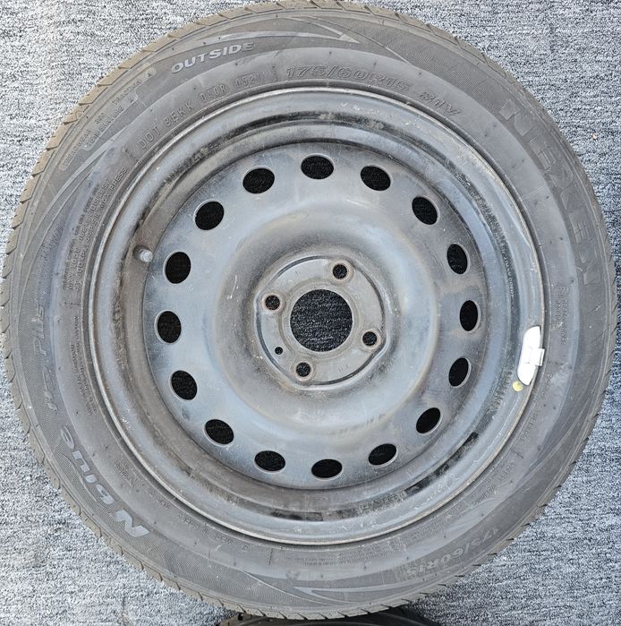 Jante 15''4x100 NissanMicra/Note,RenaultClio,Dacia+Cauciucuri175-60-15