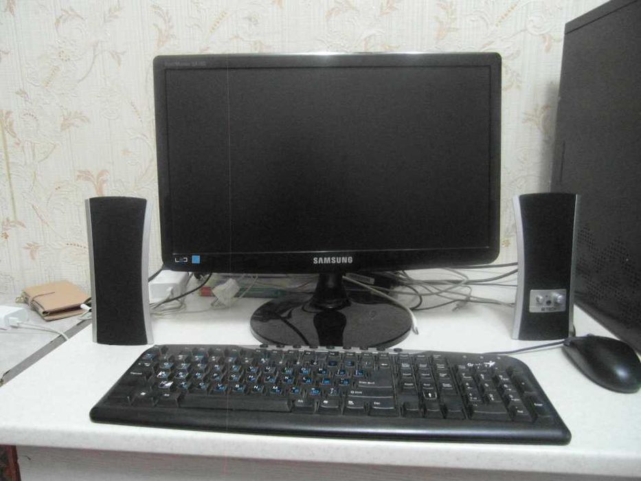 Компьютер с кейсом (рабочий)