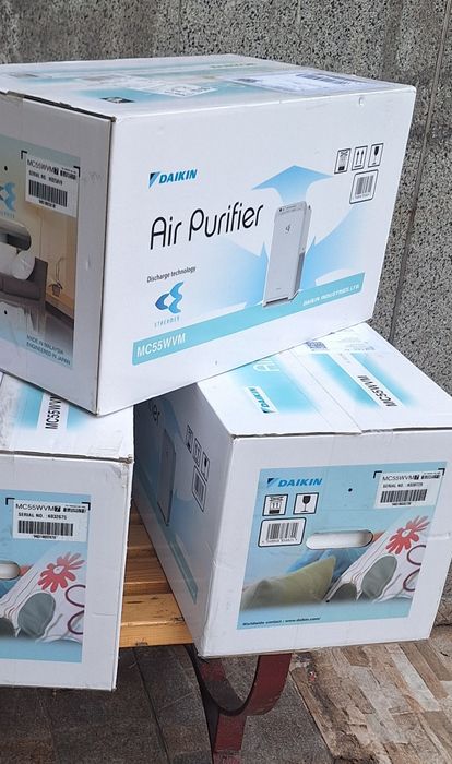 3 броя пречистватели за въздух на Daikin MC55W