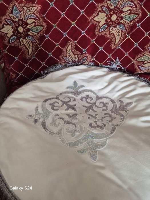 Сырға салу ,көрпешемен