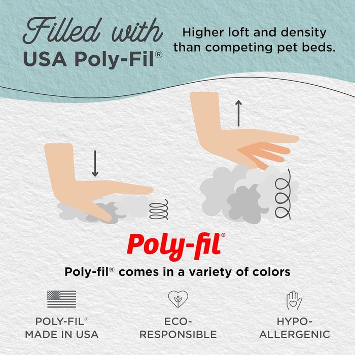 Легло за домашни любимци, за кучета и котки 76х76 см, Best Friends by