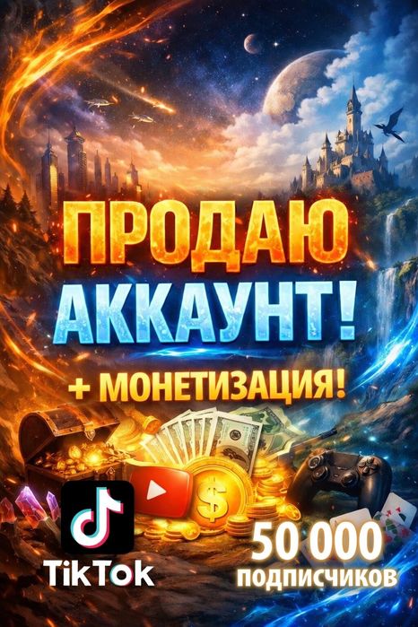 Продам Аккаунт тик ток