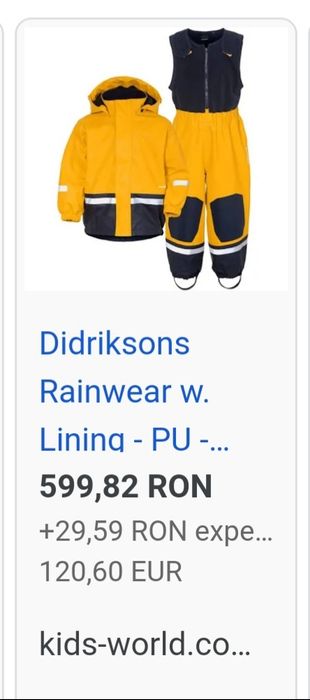 Salopeta iarnă DIDRIKSONS, costum impermeabil 8k, Galon Boardman, 130