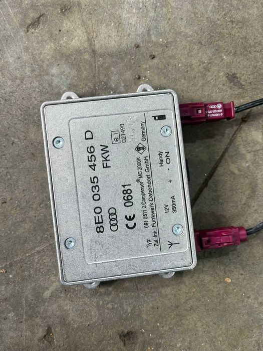 amplificator antena audi a4b8 8e0035456d
