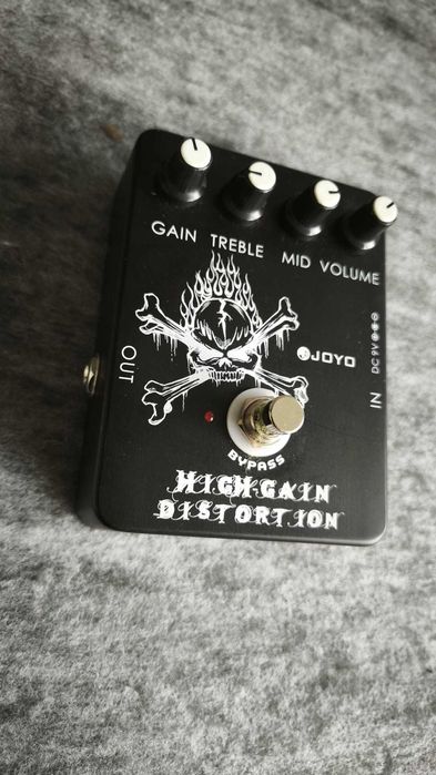 Pedală efect chitară JOYO JF-04 High Gain Distortion – High Gain / Metal / Crunch - GARANTIE 1 AN