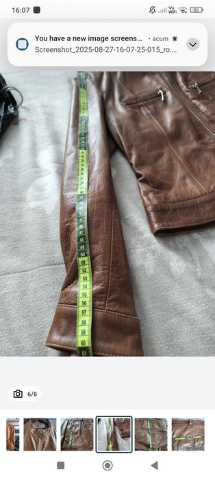 Geaca dama piele naturala Dig London 42(L)