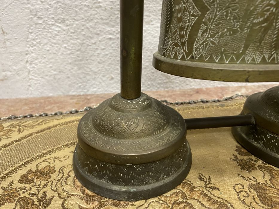 Настолен гонг от  масивен месинг от индия буда будизъм шива азия