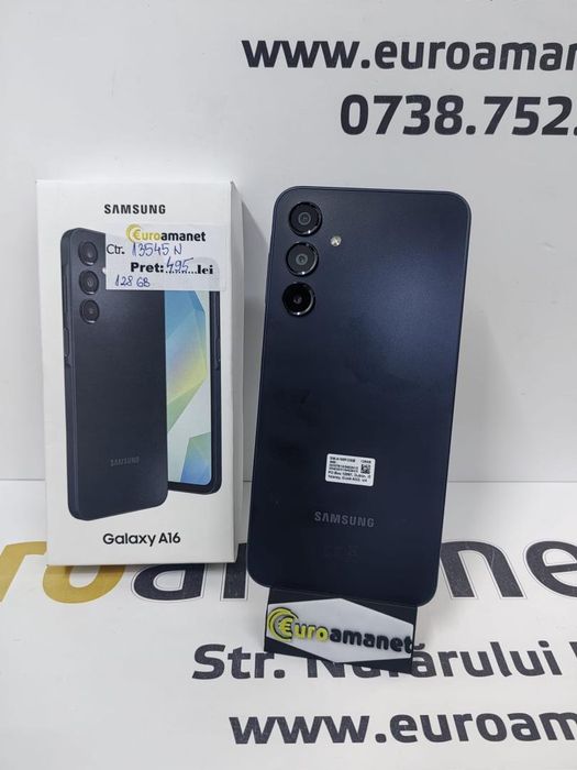 Telefon mobil Samsung Galaxy A16, Dual SIM, 128GB -N-
