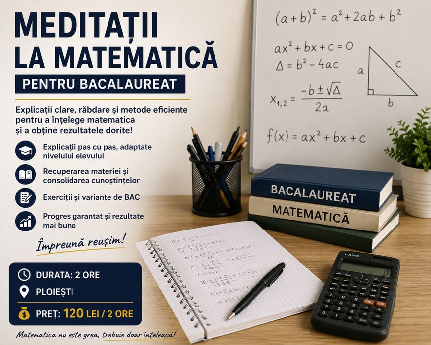 Meditatii la mate