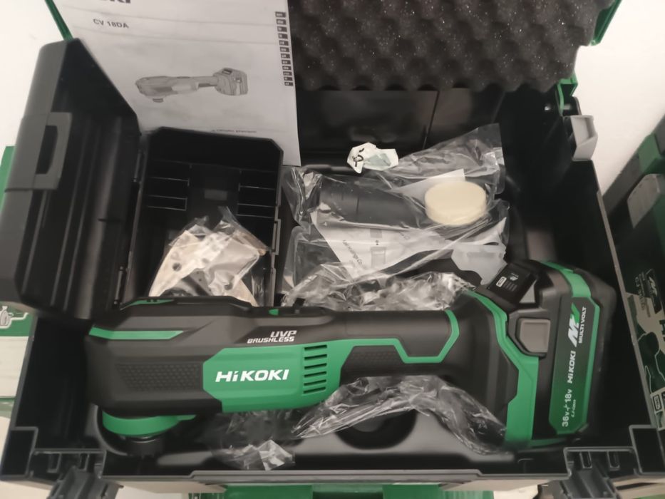 Multifuncționala  hikoki  cv18da. Noua. La cutie și baterie 5 ah multivolt