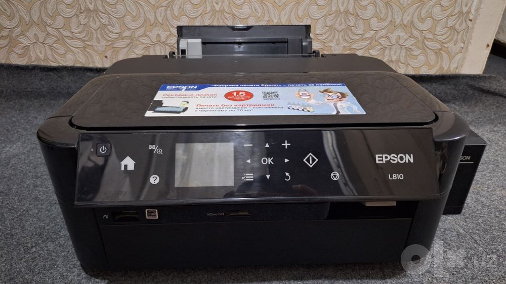 Epson L810 printer rangli 3833ta chiqargan