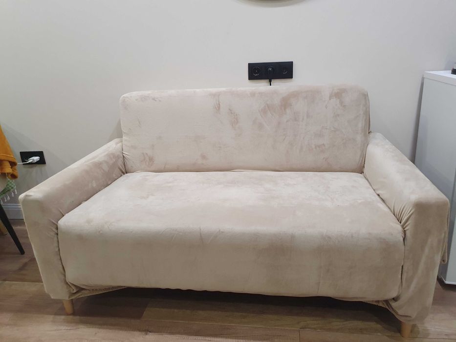 Чехол на диван велюр