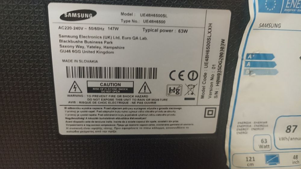 Продавам телевизор samsung