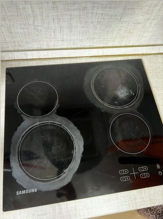 Полировка электро плиты