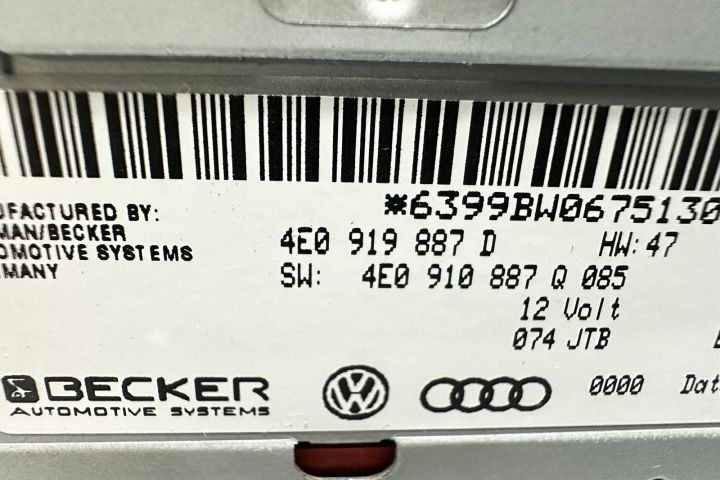 Modul navigatie 4E0919887D Audi Q7 4L