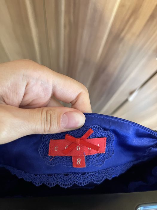 rochie eleganta albastra lunga