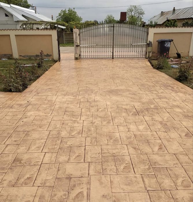 Beton maturat/beton decorativ/elicoperizat