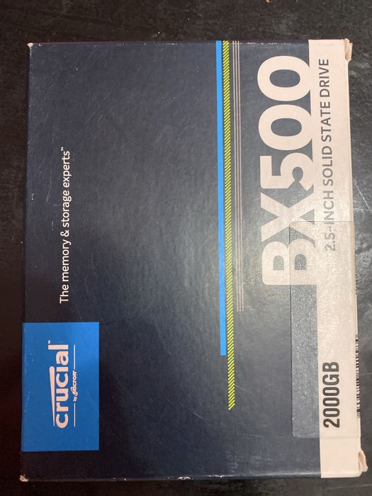 SIGILAT SSD intern Crucial BX500 de 2TB interfata SATA3
