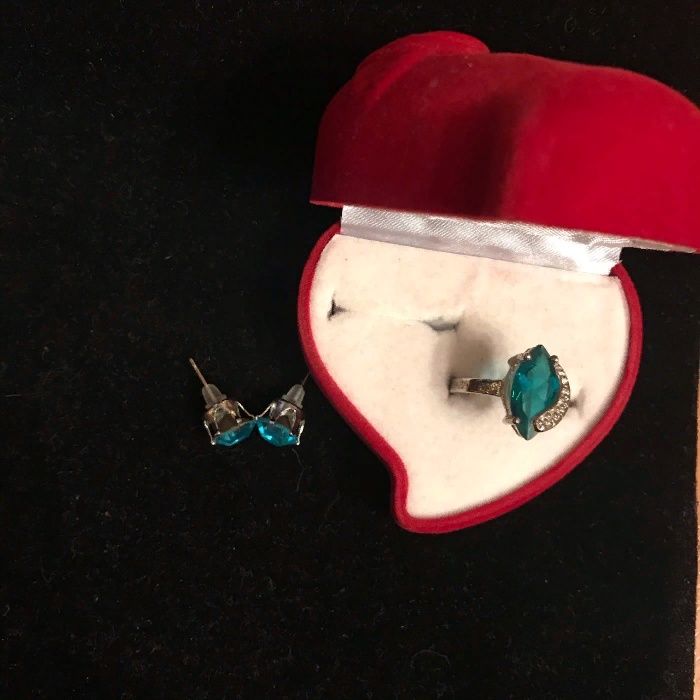 Чудный набор в бирюзовом цвете