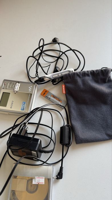 Минидиск проигрыватель sony walkman