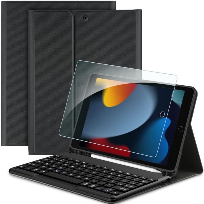 Husa cu tastatura bluetooth iPad 9th 8th 7th generation - Brasov