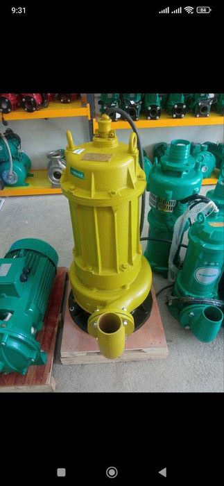 Дренажный погружной канализационный насос Shimge WQ150-17/15 глубинка