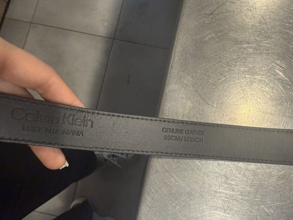 Кожен колан Calvin Klein