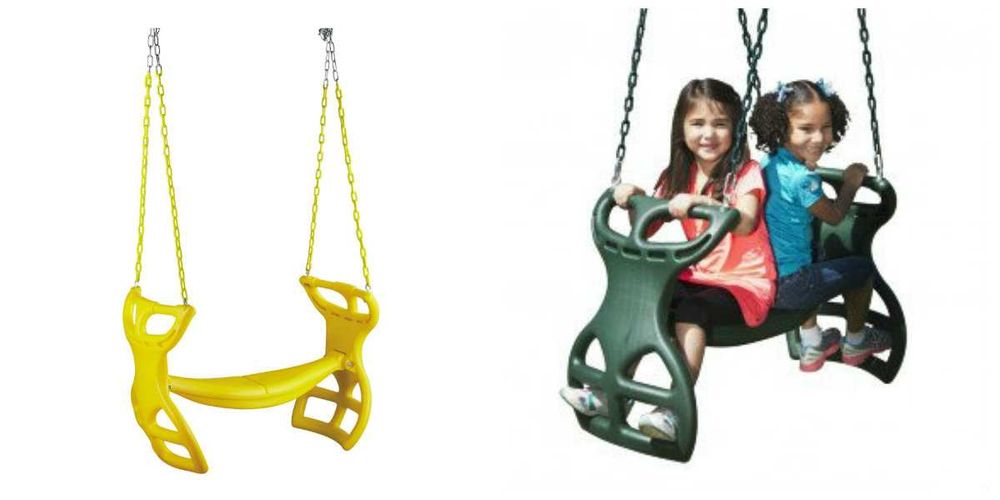 Седалка за люлка двойна ПВЦ АС2017 98 х 38 х 62.5 см.