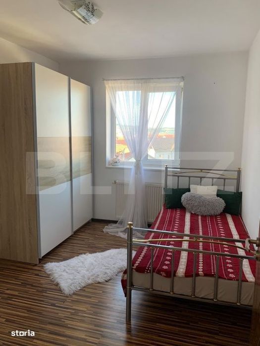 Apartament 3 camere, 59 mp, 2 balcoane, etaj intermediar, Florilor